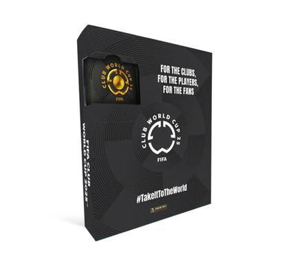 Imagem de Box Álbum Capa Dura 30 Envelopes (180 figurinhas) + Lata Fifa Club World Cup Mundial