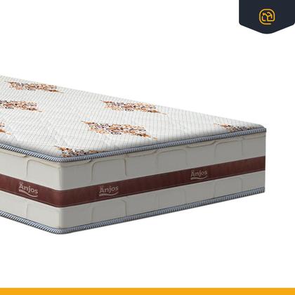 Imagem de Box C/ Baú Solteiro + Colchão De Molas Ensacadas - Anjos - Classic Mola Ensacada 22x188x88cm