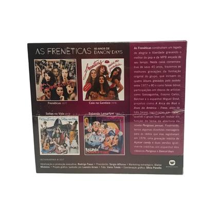 Imagem de Box cd as frenéticas 40 anos de dancindays 04 cds