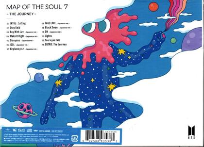 Box Cd+livreto Bts - Map Of The Soul 7, The Journey - UNIVERSAL