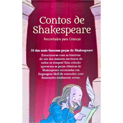 Imagem de Box com 16 Livros Contos de Shakespeare Recontados para Crianças William Shakespeare