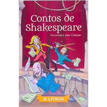 Imagem de Box com 16 Livros Contos de Shakespeare Recontados para Crianças William Shakespeare