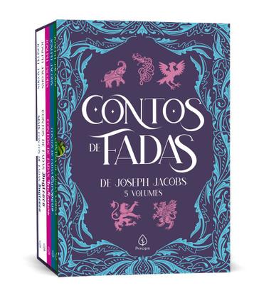 Imagem de Box Contos de fadas de Joseph Jacobs com 5 marcadores de pág