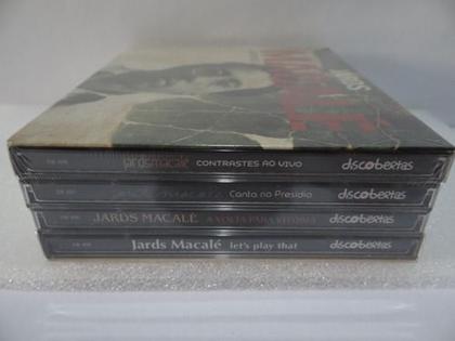 Imagem de Box Jards Macalé Ao Vivo Com 4 Cds (discobertas) Lacrado