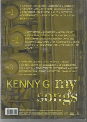 Imagem de Box Kenny G My Songs com 3 CDs Som Livre
