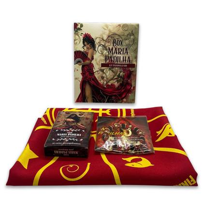 Imagem de Box Maria Padilha Leitura Iniciante Taro + Toalha + Pulseira