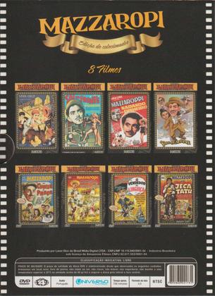 Imagem de Box Mazzaropi Edição de Colecionador Box com 8 Filmes Vol 1