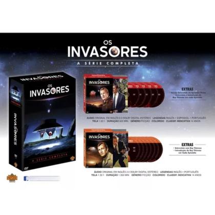 Imagem de Box Os Invasores A Série Completa Original Lacrado 12 Dvd's