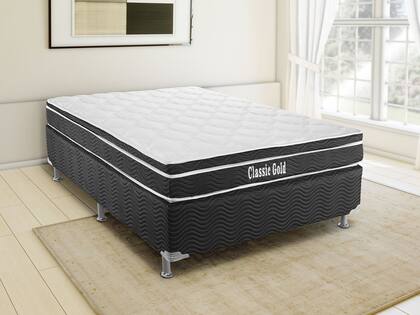 Box para Colchão Casal 138x188cm - Ortobom Light Selado Black