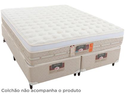 Imagem de Box para Colchão Queen Size Castor Bipartido 27cm de Altura Silver Star Air Pocket