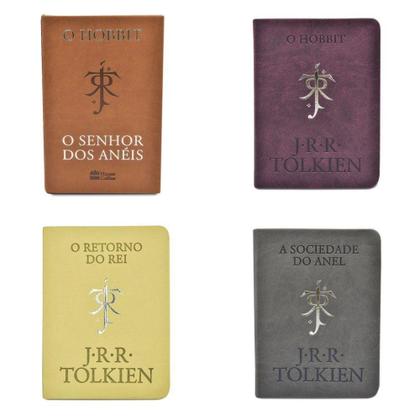 Imagem de Box pocket luxo o senhor dos aneis + hobbit j.r.r tolkien - Harper Collins -  