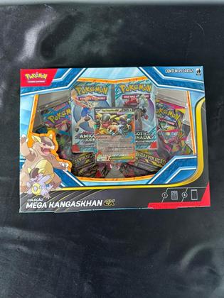 Imagem de Box Pokémon Amigos Da Jornada Mega Kangaskhan Ex 49 Cartas