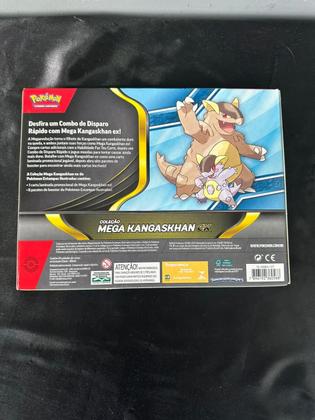 Imagem de Box Pokémon Amigos Da Jornada Mega Kangaskhan Ex 49 Cartas