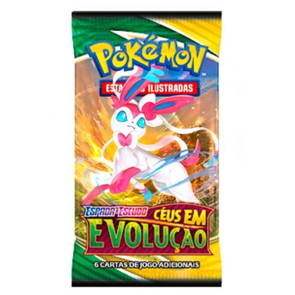 Box Pokémon Booster Display Espada e Escudo 7 Céus em Evolução