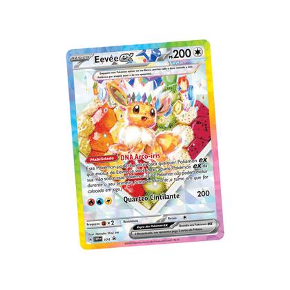 Imagem de Box Pokemon Coleção Arco Íris Eevee Evoluções Primasticas