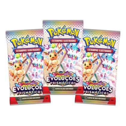 Imagem de Box Pokemon Coleção Arco Íris Eevee Evoluções Primasticas