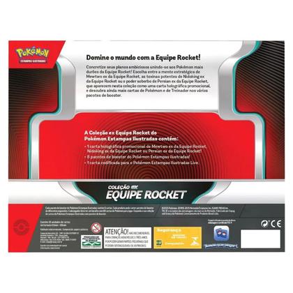 Imagem de Box Pokemon Coleção ex Equipe Rocket Mewtwo ex