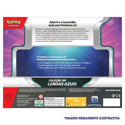 Imagem de Box Pokémon Coleção Lendas Azuis Kyogre Ex - Copag