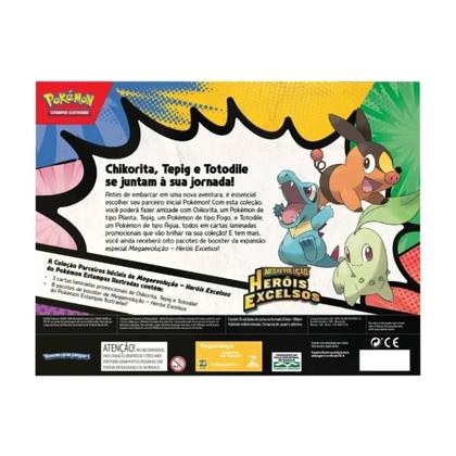 Imagem de Box Pokemon Coleção Parceiros Iniciais Me02.5 51 Cartas Tcg