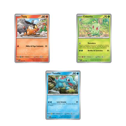 Imagem de Box Pokemon Coleção Parceiros Iniciais Me02.5 51 Cartas Tcg