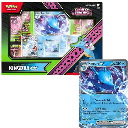 Box Pokémon EV6.5 Greninja EX E Kingdra EX Copag - Deck de Cartas
