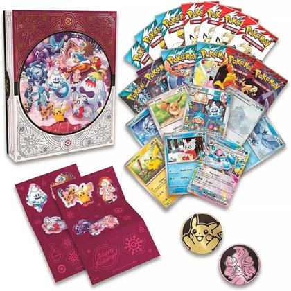 Imagem de Box Pokémon Tcg Calendário De Festas Fim De Ano 2025 Copag em Português