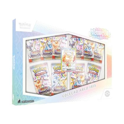 Imagem de Box Pokémon Tcg Evoluções Prismáticas Coleção Arco-iris