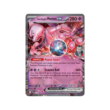 Box Pokemon Team Rockets Mewtwo Ex Cartas Pokemon Inglês - Deck de