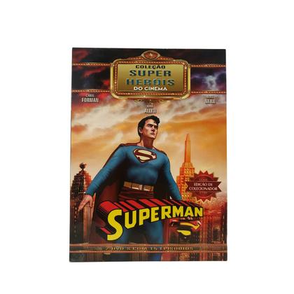 Imagem de Box slim superman coleção super heróis do cinema- ed colecionador