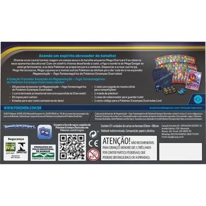 Imagem de Box Treinador Avançado - Fogo Fantasmagórico - Pokémon TCG