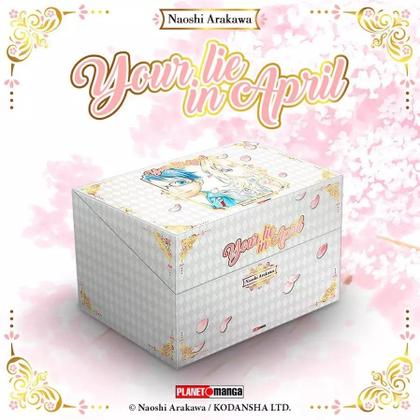 Box Your Lie In April Vols. 1 Ao 11 - Planet Manga Imagem de Box Your Lie In April Vols. 1 Ao 11