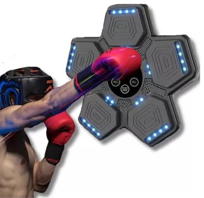 Boxe Maquina De Soco Com Musica Treinamento Agilidade Full - SHR Imagem de Boxe Maquina De Soco Com Musica Treinamento Agilidade Full