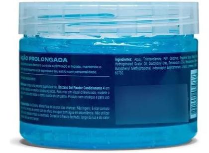Imagem de Bozzano Gel Fixador Condicionante Mega Forte Fator 4 - Fixação Prolongada com Hidratação