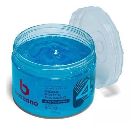 Imagem de Bozzano Gel Fixador Condicionante Mega Forte Fator 4 - Pote c/ 300g