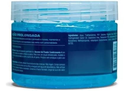 Imagem de Bozzano Gel Fixador Condicionante Mega Forte Fator 4 - Pote c/ 300g