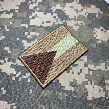Imagem de BP0208T04 Bandeira Bahamas Patch Bordado Termo Adesivo