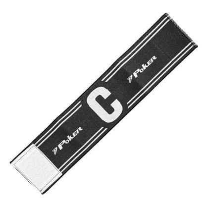 Imagem de Braçadeira de Capitão Elástica com Fechamento em Fita Aderente Poker 09701