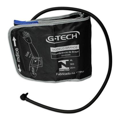Imagem de Braçadeira Grande Extra G Para Aparelho Medidor De Pressão Digital De Braço 33 x 43 Cm G-tech