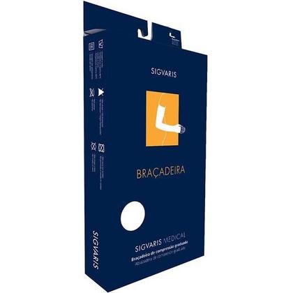 Imagem de Braçadeira Sigvaris 20-30MMHG 412 com Polegar Média Compressão