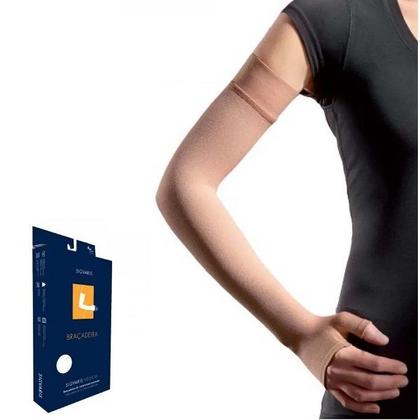 Imagem de Braçadeira Sigvaris 20-30MMHG 412 com Polegar Média Compressão