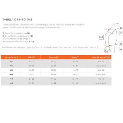Imagem de Braçadeira Sigvaris 20-30MMHG 412 com Polegar Média Compressão