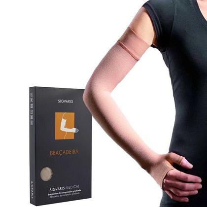 Imagem de Braçadeira Sigvaris 30-40MMHG 413 com Polegar ALTA Compressão