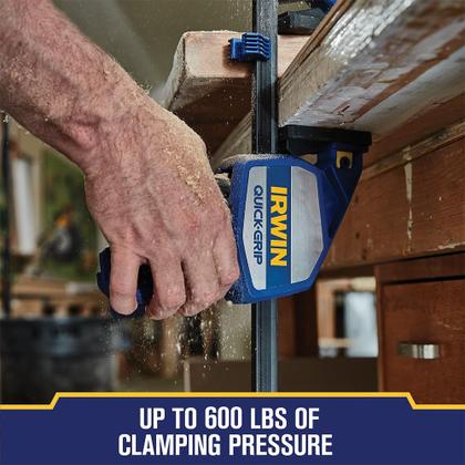 Imagem de Braçadeiras de barra IRWIN QUICK-GRIP para marcenaria de 12 polegadas