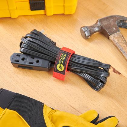 Imagem de Braçadeiras multicoloridas Wrap-It Storage Quick-Straps, pacote com 20