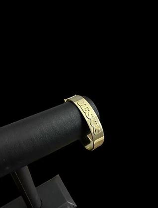 Imagem de Bracelete 20mm jesus - banhado a ouro 18k