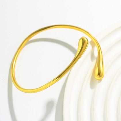 Imagem de Bracelete Braço Pulseira Gota Regulável Ajustavel Moderno