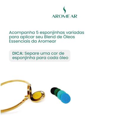 Imagem de Bracelete Difusor FLOR DE LÓTUS em AÇO INOXIDÁVEL - DOURADO