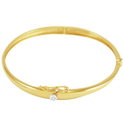 Imagem de Bracelete em Ouro 18K Ponto de Luz com Diamante - AU3806