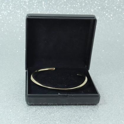 Imagem de Bracelete Feminino Dourado Fio Torcido Folheado a Ouro