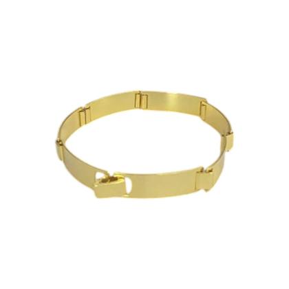Imagem de Bracelete Liso 10mm - Banhado a Ouro 18k